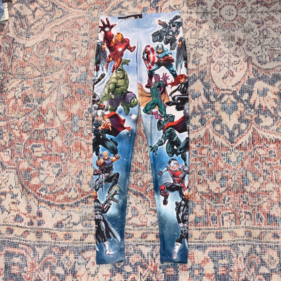 Blackmilk Pants - BlackMilk Marvel Avengers Assemble Leggings SZ S VGUC